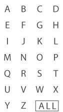 alphabet